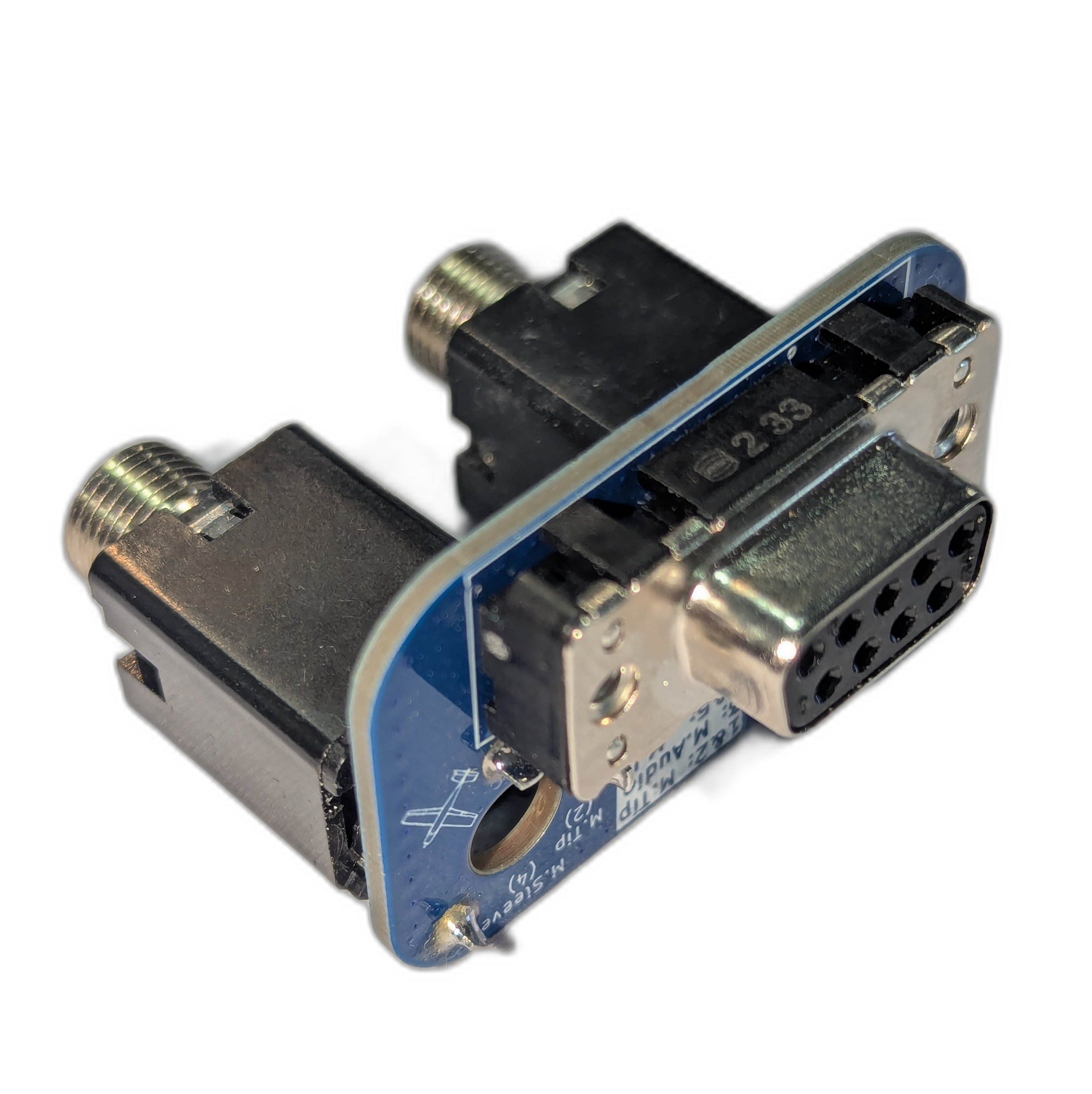 GA2DSub PCB angled view