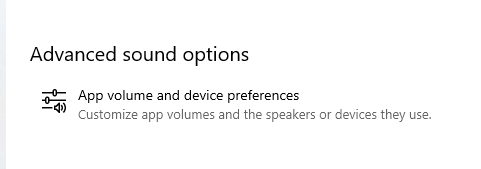 windows sound settings input selection